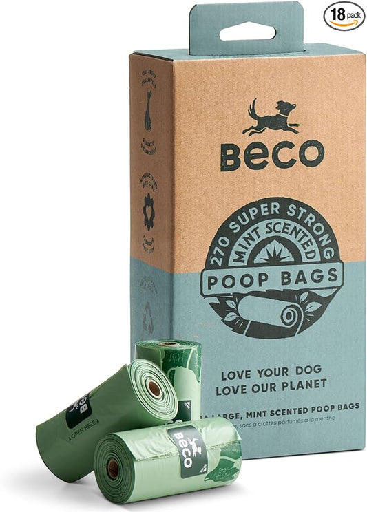 Beco Strong & Large Poop Bags - 270 Bags