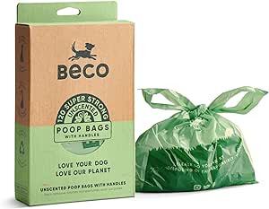 Beco Strong & Large Poop Bags - 120 Loose packed