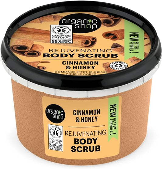 Organic Shop Rejuvenating Body Scrub Cinnamon 250 ml
