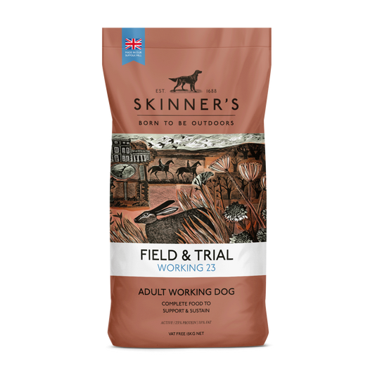 Skinners Field & Trial Working 23 Dry Dog Food - 15kg