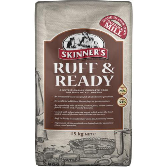 Skinners Ruff & Ready Dry Dog Food - 15kg